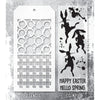 Bunny Hop + Ringer/Gingham Stamp + Stencil Set No. 83 | Tim Holtz