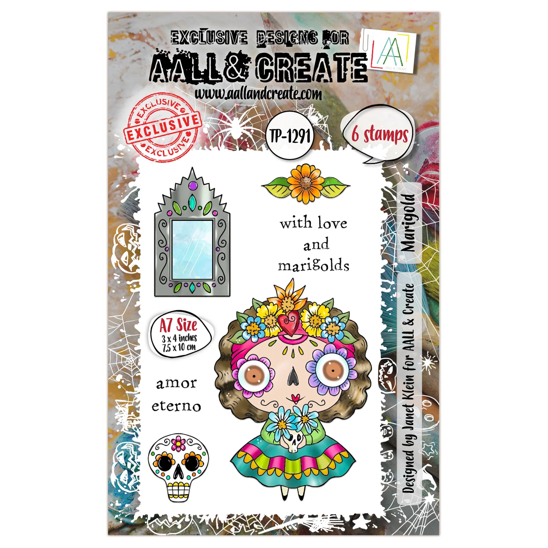 {coming soon!} Marigold A7 Stamp Set No. 1291