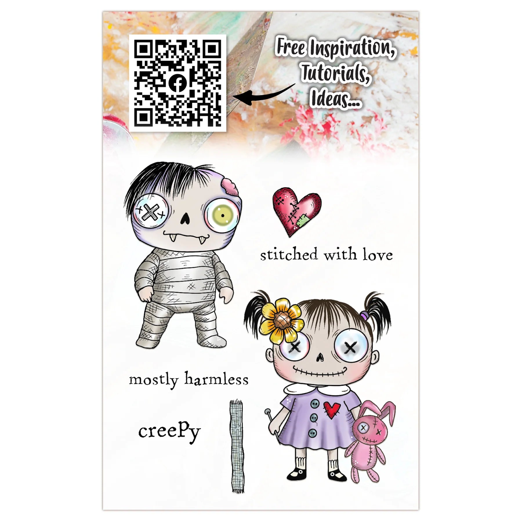 {coming soon!} Mostly Harmless A7 Stamp Set No. 1294