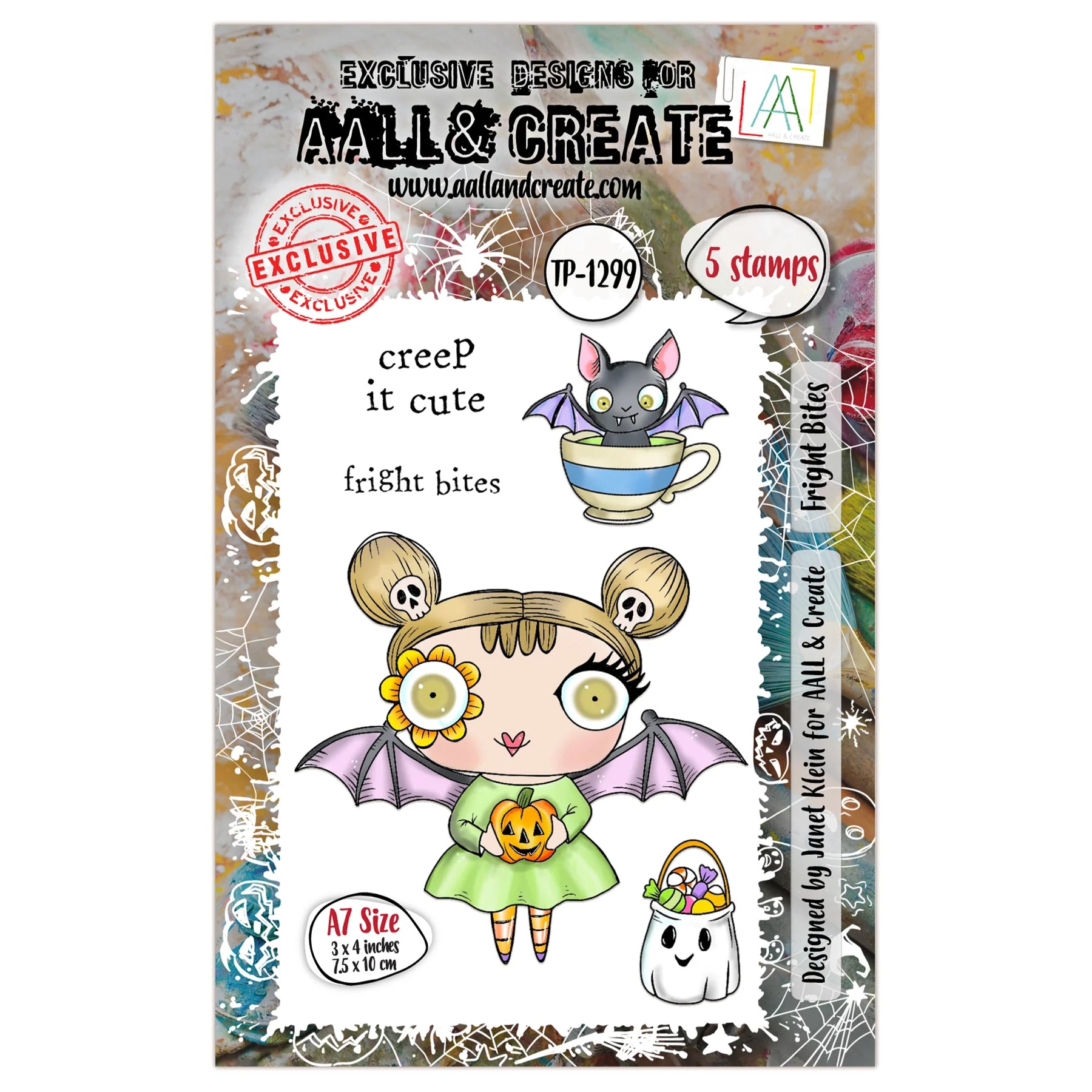 {coming soon!} Fright Bites A7 Stamp Set No. 1299