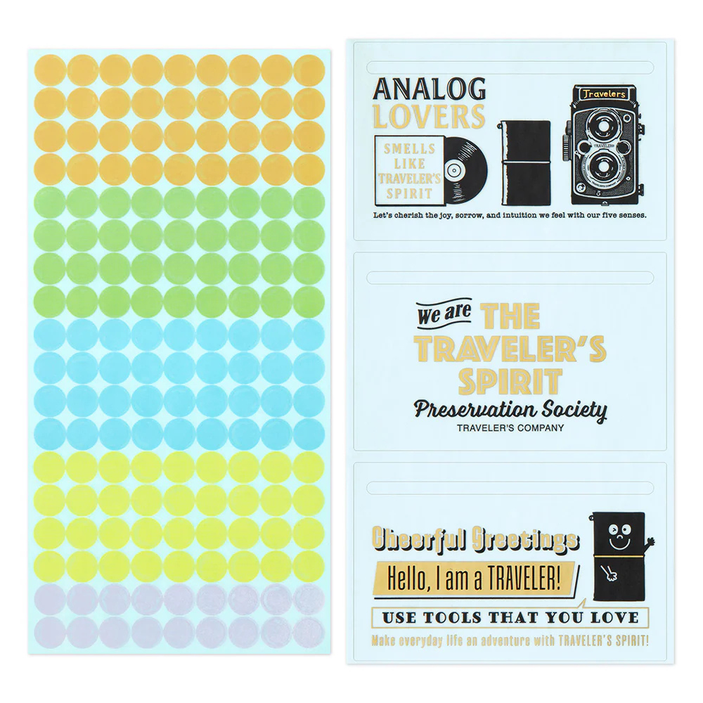 2026 Limited Edition Sticker Set | Traveler's Notebook Accessories
