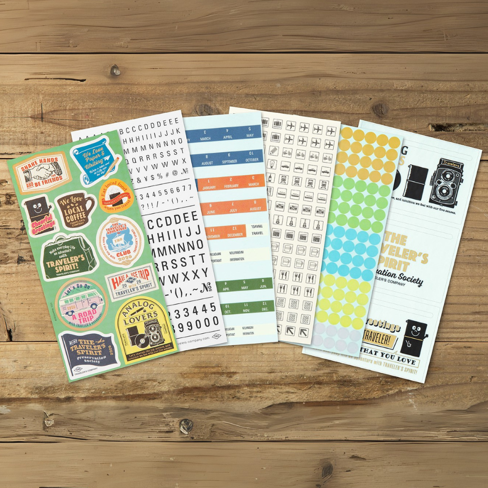 2026 Limited Edition Sticker Set | Traveler's Notebook Accessories