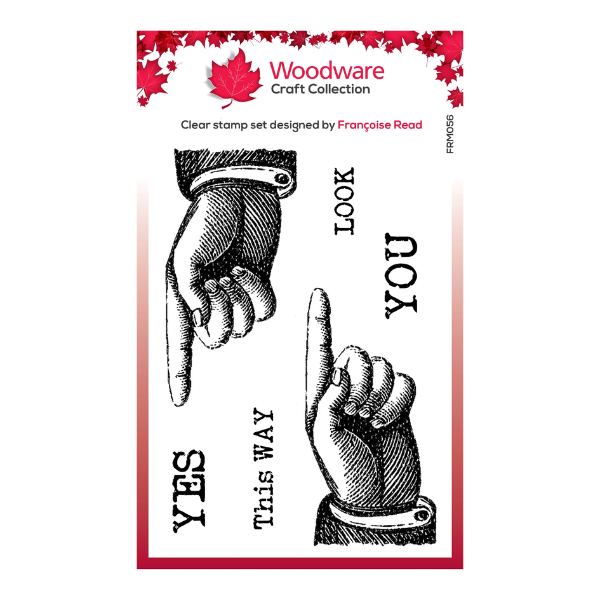 This Way That Way 3x4 Clear Stamp Set | Francoise Read