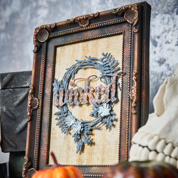 Foliage Wreath Die Set {Halloween Vault 2023 Release} | Tim Holtz