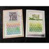 Bold Sayings + Grid Dot/Diamonds Stamp + Stencil Set No. 40 | Tim Holtz