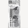 Botanic Collage + Plus/Focus Stamp + Stencil Set No. 60 | Tim Holtz