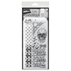 Life of the Party + Polkadot/Argyle Stamp + Stencil Set No. 28 {Halloween} | Tim Holtz