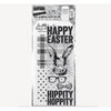Hipster Bunny + Plaid/Polkadot Stamp + Stencil Set No. 64 {Easter} | Tim Holtz