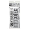 Papillon + Nordic/Scribble Stamp + Stencil Set No. 20 | Tim Holtz