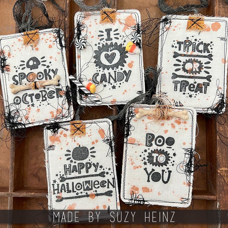 Halloween Whatnots Cling Stamp Set | Tim Holtz