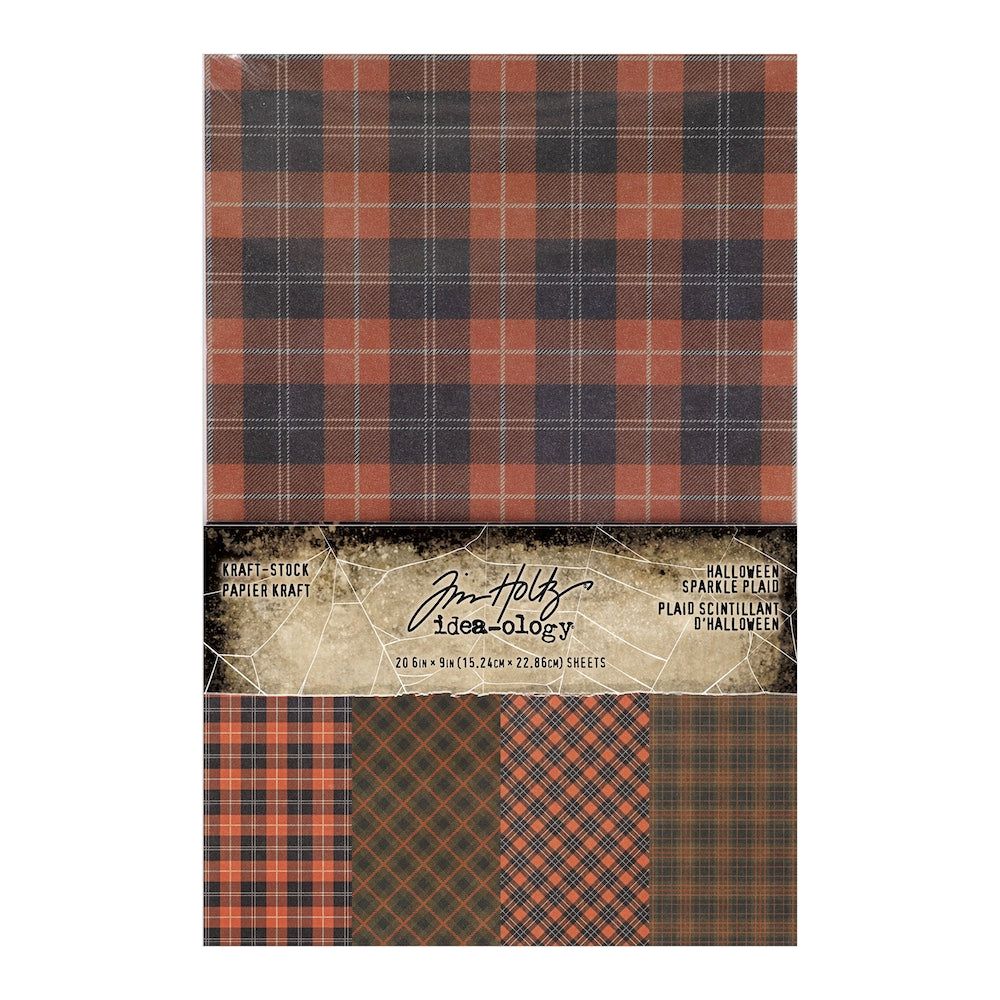 Kraftstock Sparkle Plaid {Halloween 2024} | idea-ology