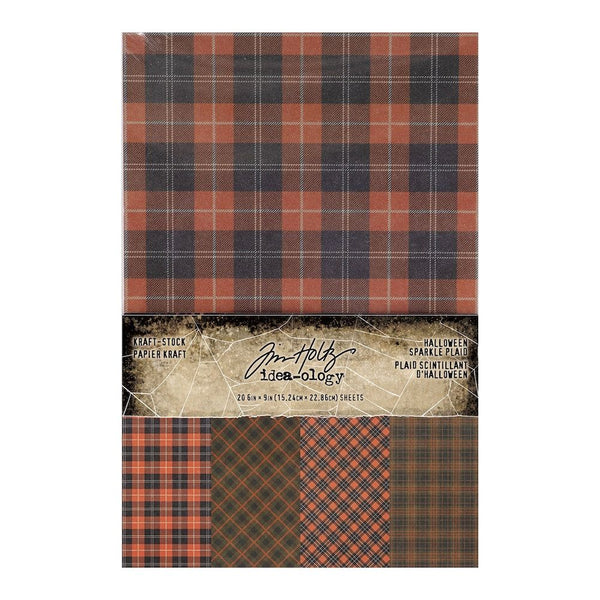 Kraftstock Sparkle Plaid {Halloween 2024} | idea-ology