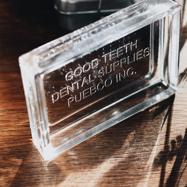 Recycled Glass Dental Tray