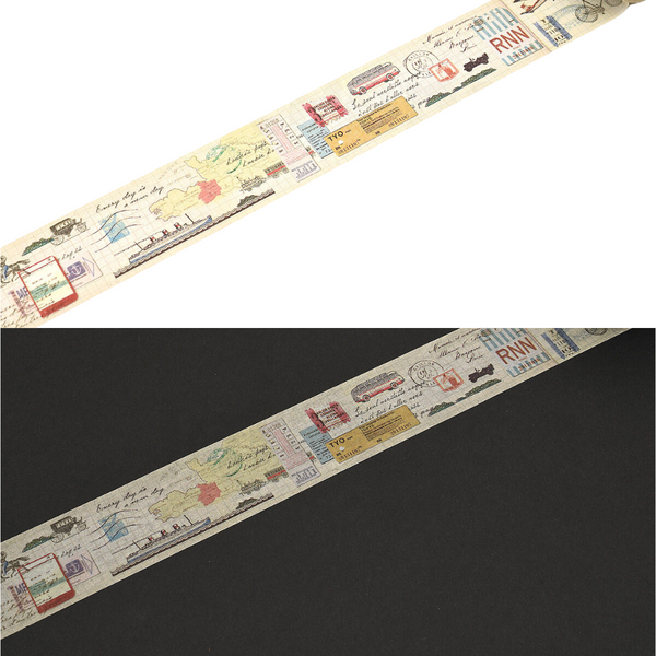 Travel Way Washi Tape