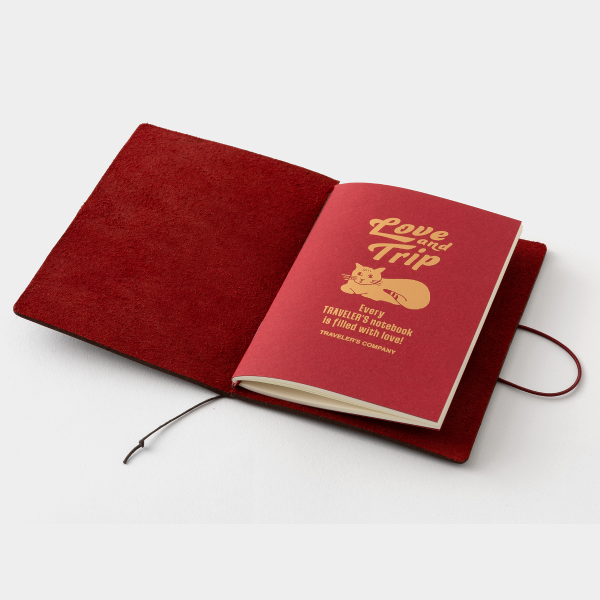 {back soon!} Love & Trip Limited Edition Traveler's Notebook Leather Cover | Passport Size