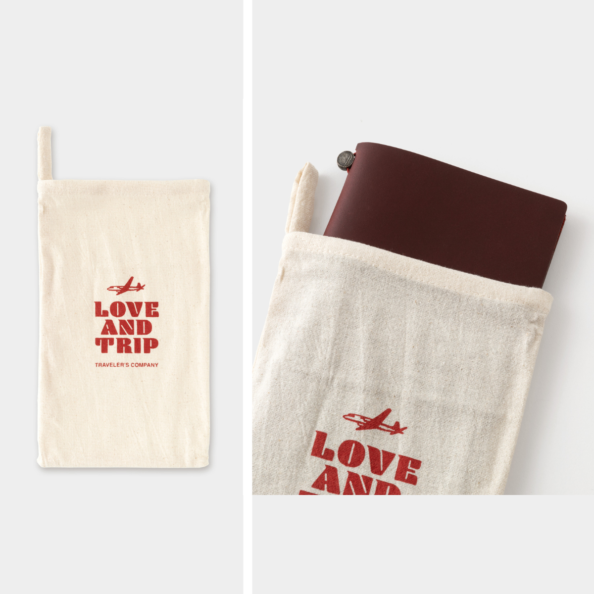 {back soon!} Love & Trip Limited Edition Traveler's Notebook Leather Cover | Regular Size