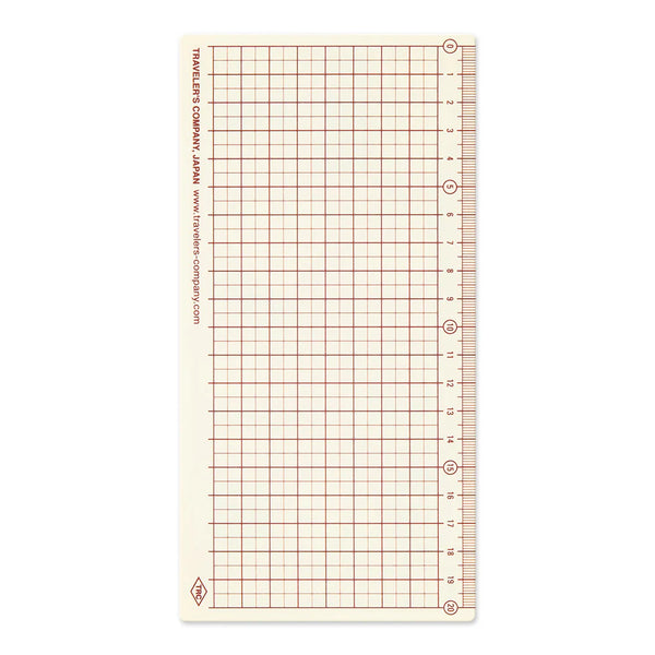 {back soon!} Regular-Size Plastic Sheet {2025 Limited Edition} | Traveler's Notebook