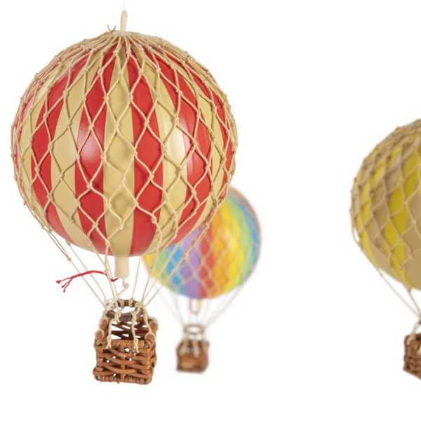 True Red Mini Hot Air Balloon