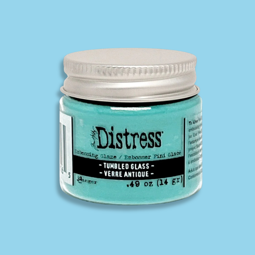 #39 Tumbled Glass Distress Embossing Glaze | Tim Holtz
