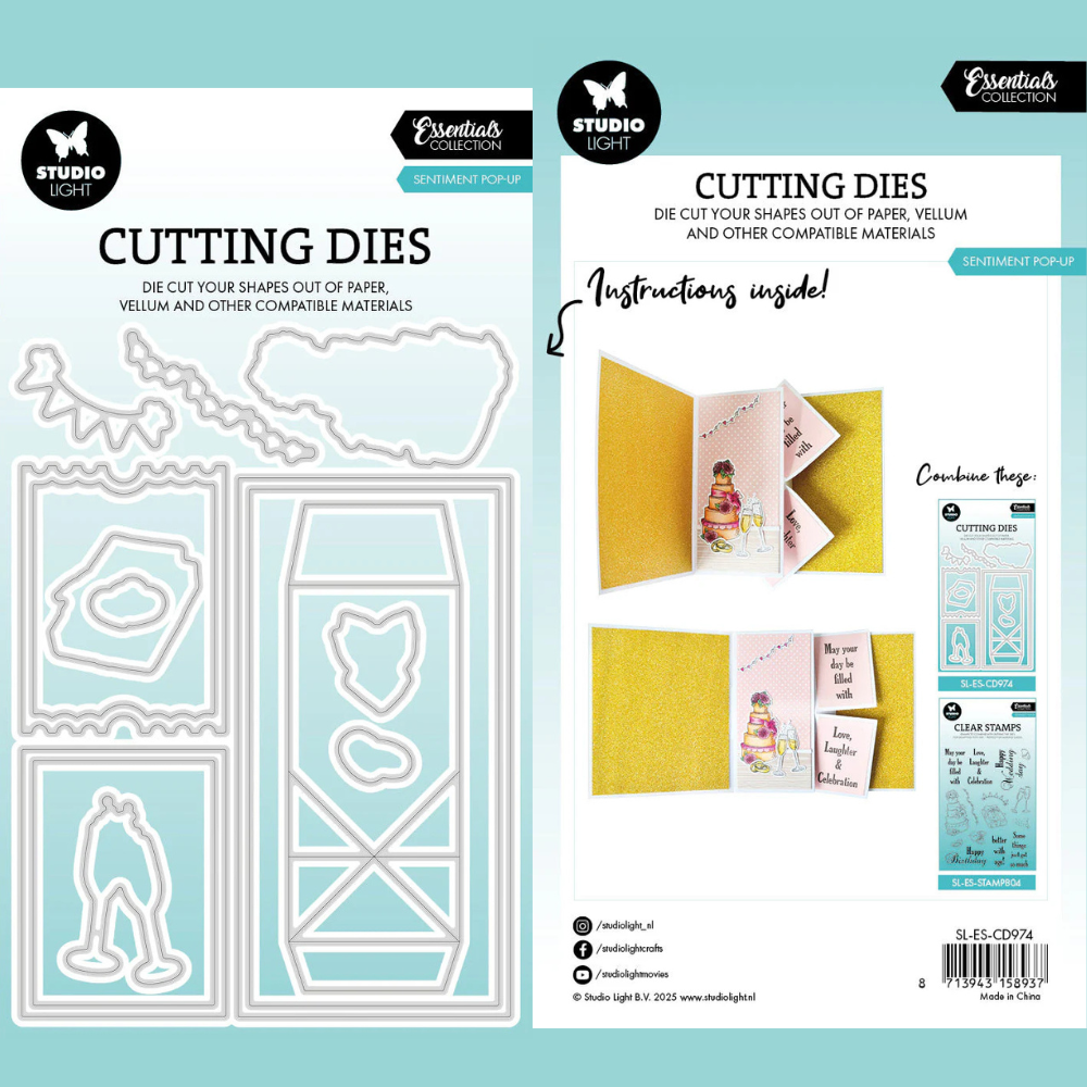 Turning Pop-Out Interactive Die Set