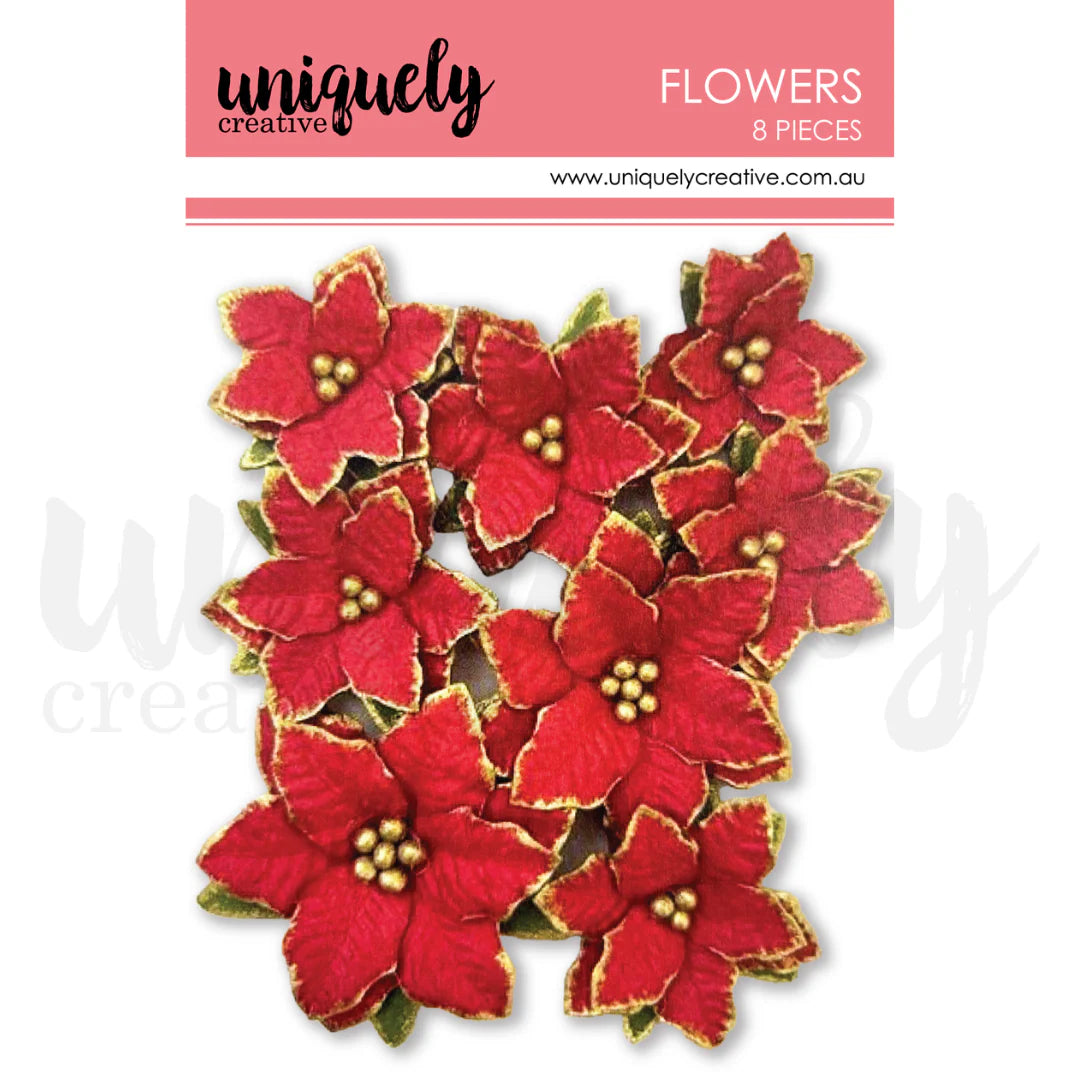 {coming soon!} Red Poinsettia Flowers | Home for Christmas