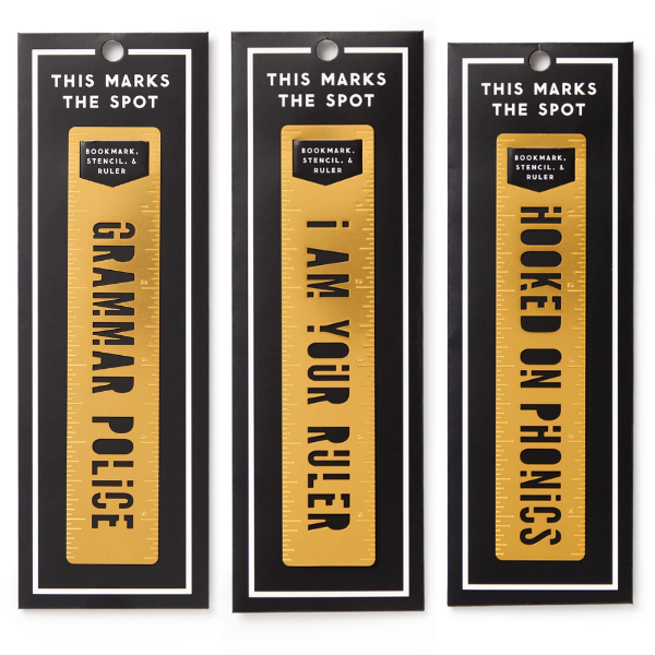 Metal Stencil Bookmarks {multiple styles}