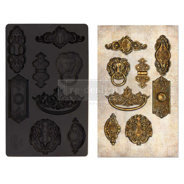 Luxembourg Hardware 5x8 Silicone Mould | Memory Hardware