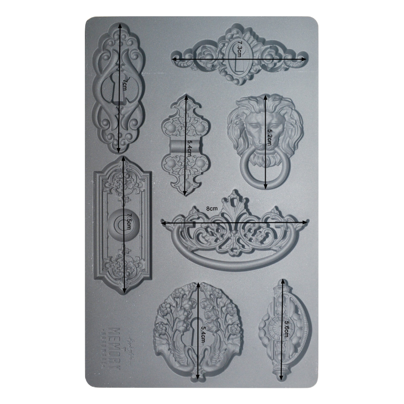 Luxembourg Hardware 5x8 Silicone Mould | Memory Hardware