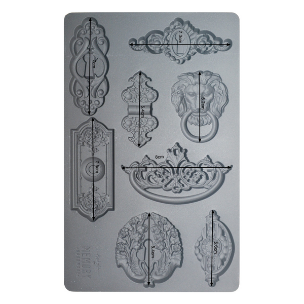 Luxembourg Hardware 5x8 Silicone Mould | Memory Hardware
