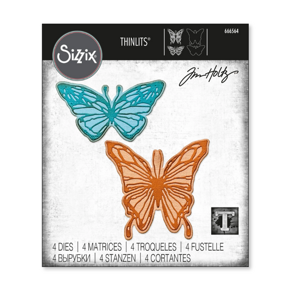 Scribbly Butterfly Die Set | Tim Holtz {Vault 1 Release}