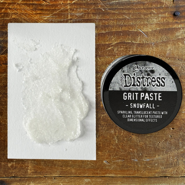 Snowfall Grit Paste {Tim Holtz Distress}