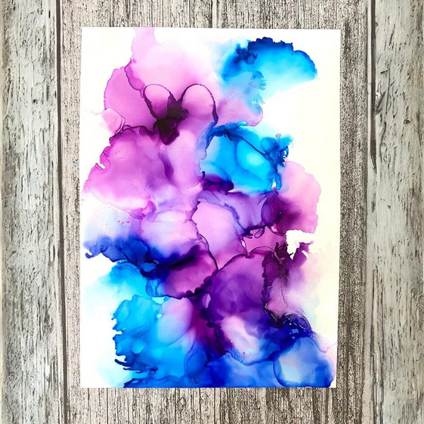 Tim Holtz Alcohol Ink White Yupo Paper | 8x10