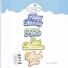 Layered Greetings No. 1 Die Set