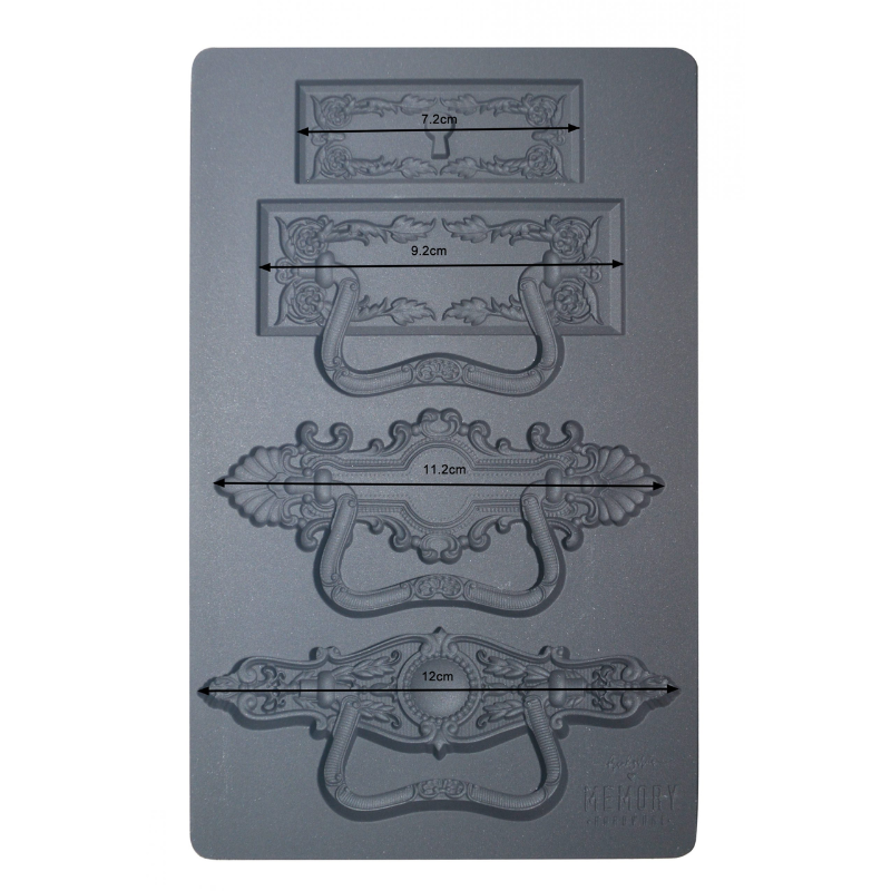 Marseille Hardware 5x8 Silicone Mould | Memory Hardware