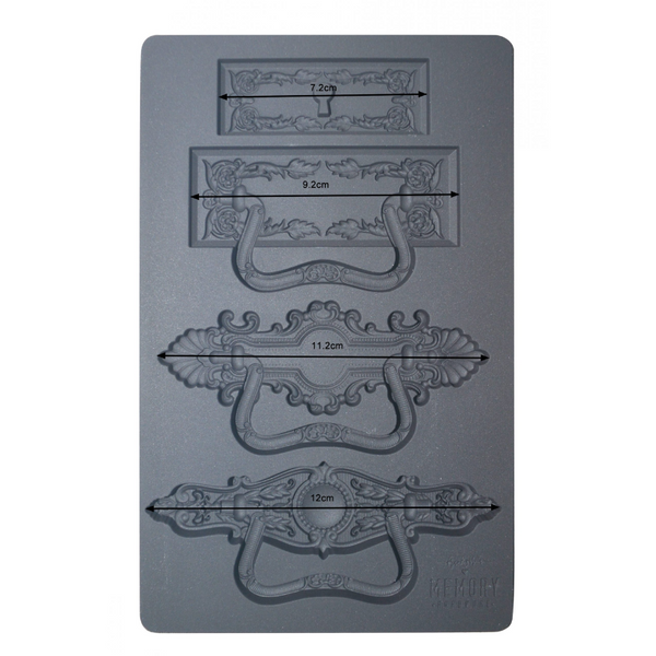 Marseille Hardware 5x8 Silicone Mould | Memory Hardware