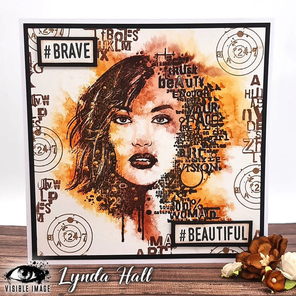 Background Vision A6 Clear Stamp Set