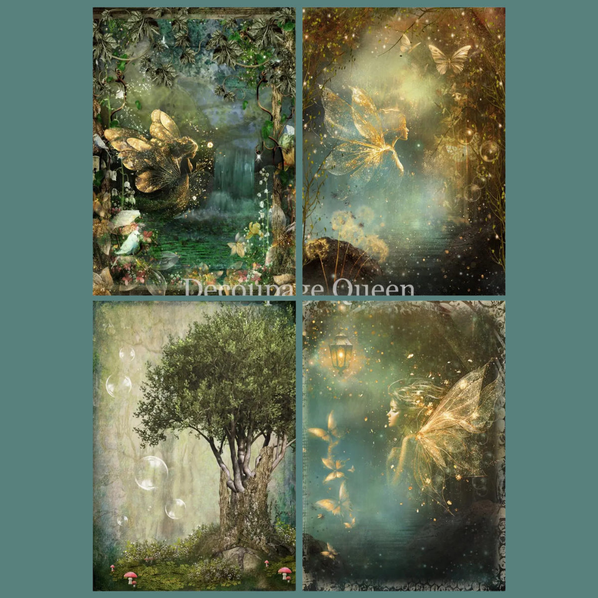 Enchanted 4-up A4 Vellum Paper
