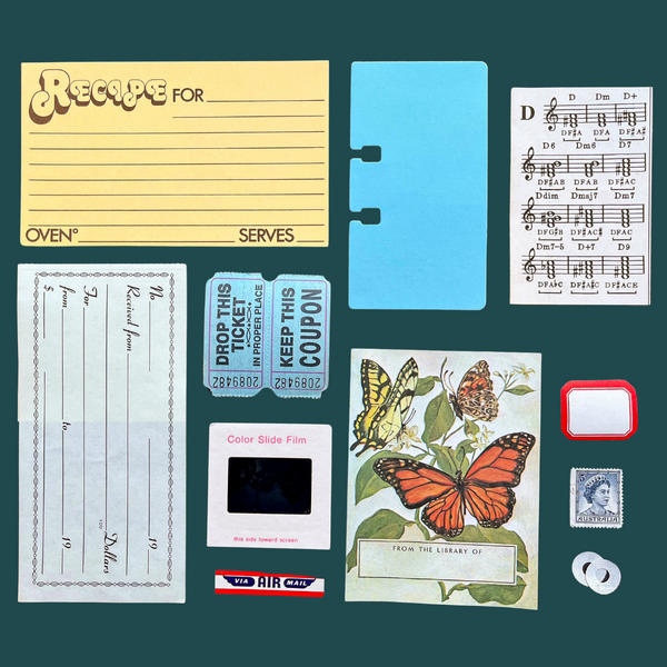 Vintage Mini Ephemera Kit