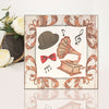 Vintage Gentleman Die Set