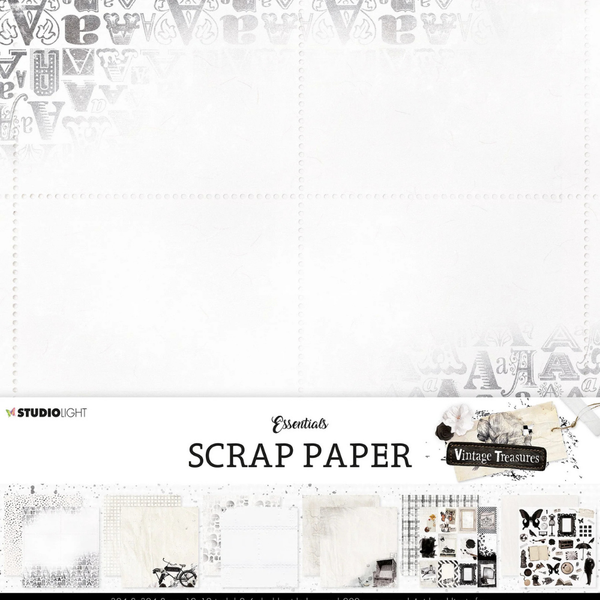 Vintage Treasures 12x12 Double-Sided Paper Pack No. 07