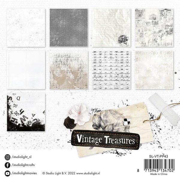 Vintage Treasures 6x6 Paper Pad No. 43