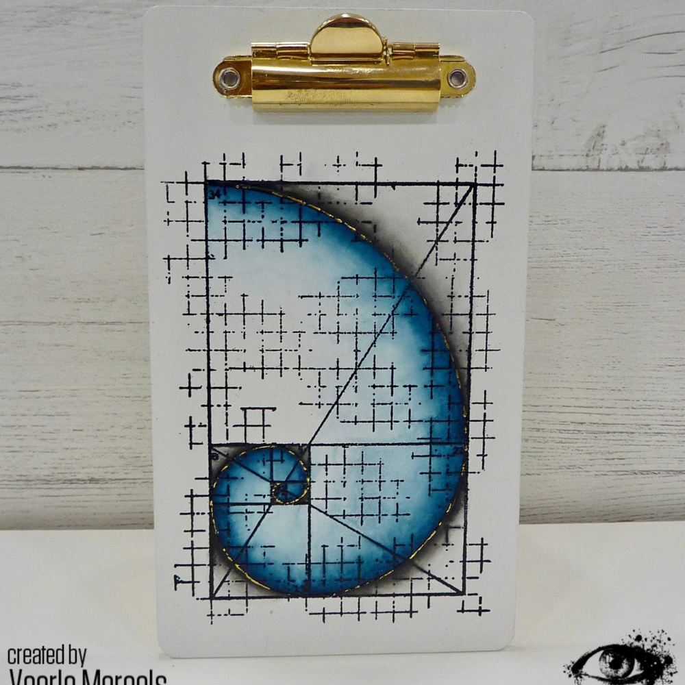 Fibonacci A6 Clear Stamp