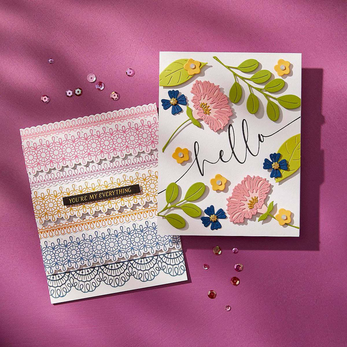 Vivid Blooms Etched Dies | Vivid Expressions
