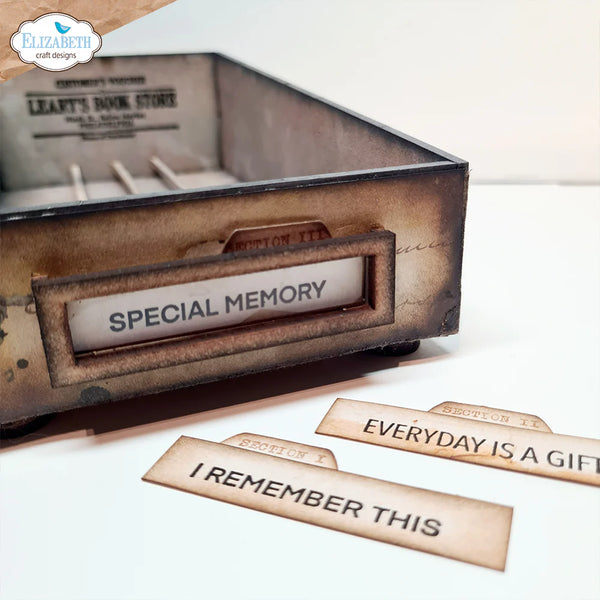 Planner Card Box