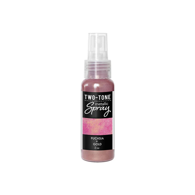 Two-Tone Metallic Spray Ink
