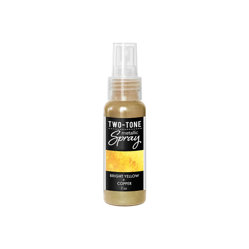 Two-Tone Metallic Spray Ink