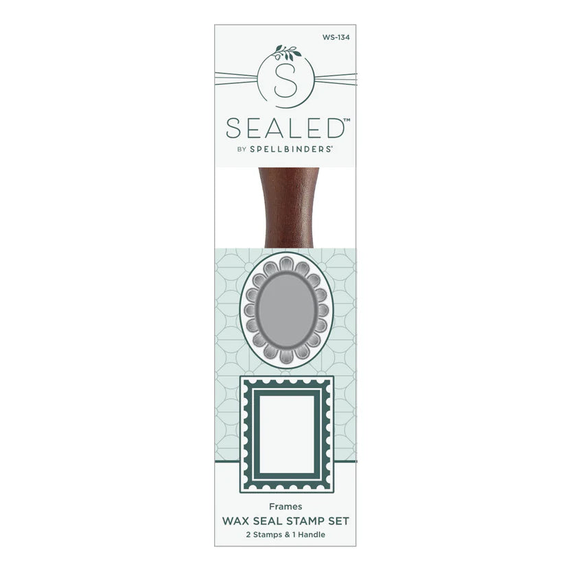 Frames 2-Pack Wax Seal Stamps | Holiday Magic
