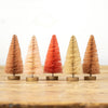 Arbres à brosses à bouteilles Pink Hues 4" {ensemble de 5}