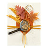 Pumpkin Trio 3D Wax Seal | Falling Leaves