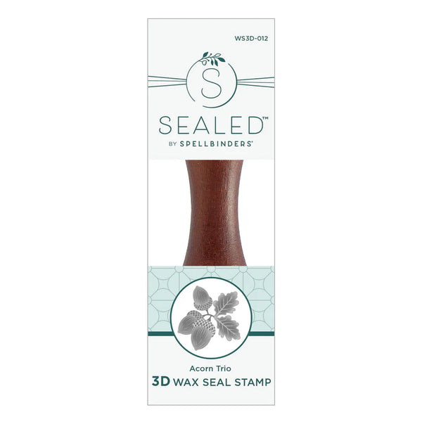 Acorn Trio 3D Wax Seal | Falling Leaves